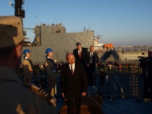 Băsescu, la reuniune cu foştii colegi de Academie